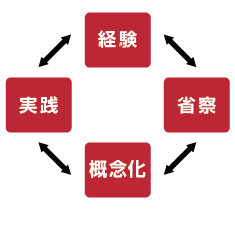 経験学習理論の図